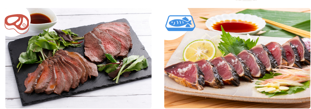 肉・魚のおとりよせ商品